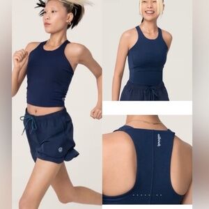 NWOT allbirds Natural Run Form Tank Top in True Navy Women's size XS